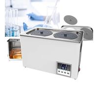 Digital Thermostatic Water Bath Heater with Anti-Dry Protection, Adjustable Lid, 5-99.9°C Range for Laboratory Experiments