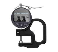 Digital Thickness Gauge 0.001mm/0.00005" 0-12.7mm/0.5" Electronic Micrometer Thickness Meter for W/LCD Display Unit Con Digital Thickness Gauge Meter