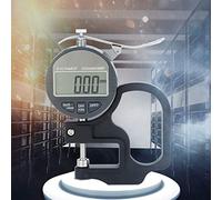 Digital Thickness Gauge, 0-12.7mm Electronic Micrometer Percentage Thickness Meter, Percentage Thickness Gauge for Paper, Leather, Metal Sheet