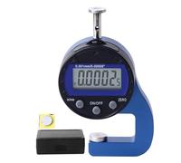 Digital Thickness Gauge and Electronic Caliper Meter with 0.001mm Resolution - Aluminum Alloy Measurement Tool for Metal Sheet Paper and Leather - Powered by CR2032 Battery