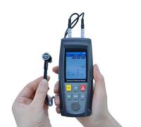Digital Thickness Gauge Color Screen Steel Plate Glass Plastic Ceramic Thickness Meter Recharge Battery(WT100A)