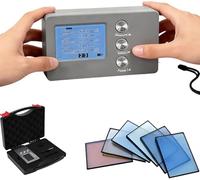 Digital Thickness Gauge, Double Layer Measuring Instrument, Range 70mm, Air Interlayer 45mm, Accuracy ± 0.1mm, Engineering Quality Inspection Tool