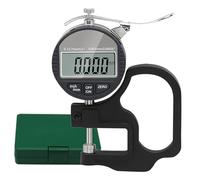Digital Thickness Gauge Meter 0.001mm Resolution 0-12.7mm Range Precision Measuring Tool for Paper Leather Cloth Film Tape Wire