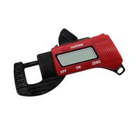 Digital Thickness Gauges Wide Measurement Ranges with Auto Shut Off Feature for Industrial Manufacturing and Home Repair Unit Conversion Capability