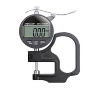 Digital Thickness Meter, Electronic Thickness Gauge 12.7mm 0.01/0.001mm Digital Caliper Precise Micrometer Thickness Meter High Precision Measuring Tool(0.01mm)