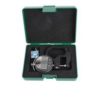 Digital Thickness Micrometer Electronic Thickness Meter 0.01mm Precision Thickness Gauge for Leather Wood Paper Measuring 0 12.7mm Range Compact Portable Tool with Inch cm