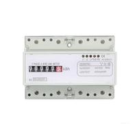 Digital Three Phase Electricity Meter DDS576C Din for rail Mount 4 Wire Voltage Ampere Tester 5-100A 230/400V Industrial Use