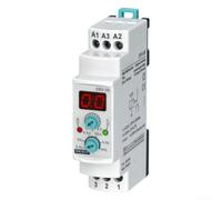 Digital Time Relay DRV-08 AC220V DIN Rail Time Delay Relay 0.1s - 100h Adjustable Multifunctional Timer for Relay LED Display for White AC220V Time Relay 1NO + 1NC for Contact Automation