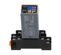 Digital Time Relay H3Y2 with Adjustable Delay Range from 0 1 Seconds to 99 Hours for Electronic Devices (AC220V)