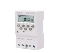 Digital Timer Automatic Programmable Time Switch 7 Days Weekly Relay Interval 1 Second High Load 220V 25/30A Power Outage Memory(KG316S-II)