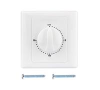 Digital Timer Control Switches, Countdown, 15 minutes no lamp | Household Countdown Time Switches, Socket Cover Plate, Easy to Use, Intelligent Timer, Controller