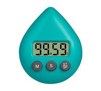Digital Timer - Countdown Timer Waterproof, Timer for Kids, Waterproof Shower Timer | Suction Cup Compact Timing Device with LCD Display for Kitchen Cooking, Showering, Classroom, Working
