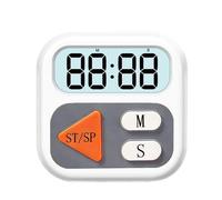 Digital Timer - Magnetic Clear LCD Screen, Silent Countdown Clock, Cooking Meter For Baking, BBQ, Grilling, Study, Training, Precise Timer Tool, Portable Timer | For , Kids, Seniors,