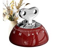 Digital Timer - Magnetic Stainless Steel Timer with Loud Alarm for Cooking, No Batteries, 100% Mechanical Desk Timerr - Toothbrush, Office, Classroom, Children,