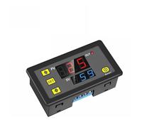 Digital Timer Relay Module Dual Display Delay Switch 20A 1500W DC12V AC110V 220V DC24V Programmable Cycle Control For Industrial Automation