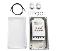 Digital Timer Switch 230V 30A Programmable Switch with IP65 Waterproof Controller, 99 Cycles Daily ON/OFF Automation for Street Lights, Heating, and Industrial(B)