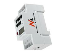 Maclean MCE09 Digital Timer Din Rail Home Kitchen 10 Programs 3600W Max 156 Programs Electric Timer,White