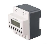 Digital Timer Switch for Relay, 65W Programmable Electronic Delay Control, 28-Step Timing for Industrial & Home Automation, AC220V 100A(60A)