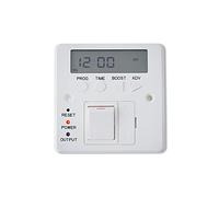 Digital Timer Switch Fused Spur Wall Controller For Electric Towel Rail Radiators Timeswitch