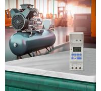 Digital Timer Switch, Programmable Electronic Control for Relay with LCD Display for Industrial Equipment and Street Lights(220V)