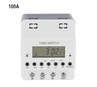 Digital Timer Switch Relay KG316T, 220V, 60A/80A/100A Programmable Time Delay Relay with LCD Display for Industrial Electrical Equipment