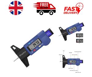 Digital Tire Depth Gauge 0-25.4mm Accurate Checker with LCD Display for Vehicles