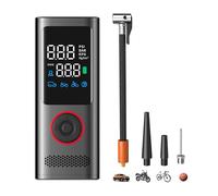 Digital Tire Inflator Cordless Car Air Compressor Pumps with LED Light Pressure Gauge Hammer Function Air Compressor