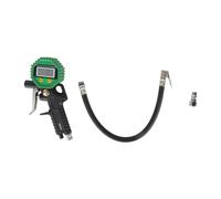 Digital Tire Pressure Accurate Backlit Portable Tire with Inflator for SUVs Trucks Bikes Aluminum Alloy 14in