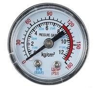 Digital Tire Pressure Gauge 0-12Bar Easy Read | 0-12Bar scale, digital display, backlit LCD, tire inflator tool, quick connect compatible