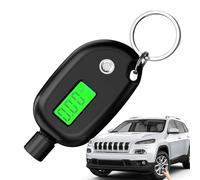 Digital Tire Pressure Gauge - Accurate PSI Reader - 35g Compact Digital Gauge With Backlit LCD Screen Multi Unit Display Auto Power Off For Vehicle Tires And Inflatable Items