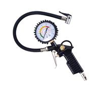 Digital tire pressure gauge Bicycle Tyre Repair Tools 220PSI Tyre Pressure Meter Aluminum Tire Inflator pistol Digital Display for Motorcycle Truck Bike(Scale)