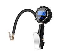 Digital tire pressure gauge Motorcycle Tire Tester With Tire Pressure Gauge Inflator Adapter Bicycle Inflation Monitorsing Manometer Digital Clip-on Tyre Pump(1pcs)