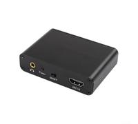 Digital to Analog Audio Converter 192kHz SPDIF Optical Coaxial to for rca 3.5mm Connector for Smart TV for blu-ray DVD for ps4 Home Theatre Soundbar Black