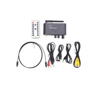 Digital-To-Analog Converter 5.1 Receiver DAC Optical/Coaxial to AUX 3.5 mm Audio Output with Volume Control