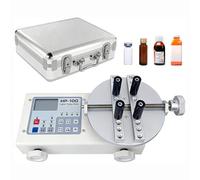 Digital Torque Meter Torsion Tester for Bottle Cap Torque Wrenches, Adjustable 10-160mm Diameter for Various Shapes, Precision Measurement Tool 3 Unit Conversions 2 Modes