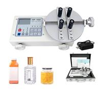 Digital Torque Meter with Dual Modes & Three Units, Portable Torsion Cap Gauge, High Precision Measurement for Bottle Caps & Screws, Adjustable Clamping Tester