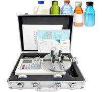 Digital Torque Tester & Bottle Cap Gauge, High Precision Torque Meter with 10-160mm Clamp, Portable LCD Tool for Unit Conversion & Measurement
