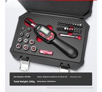 Digital Torque Wrench 32-Piece Set with Compact Ratchet Torque Wrench, Precision Torque Measurement 2% Accuracy, Adjustable Electronic Torque Spanner, (99150A)
