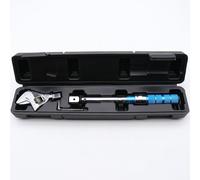 Digital Torque Wrench 5-25 NM, 30mm Steel Open End Manual Spanner with Interchangeable Head for Plumbing and Auto Repair Home Maintenance