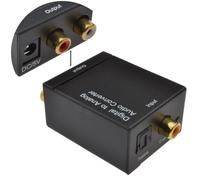 Digital Toslink Optical / Coaxial to Analogue Phono Audio Converter