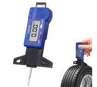 Digital Tread Depth Gauge - 0-25.4mm/1 Inch LCD Tyre Wear Measuring Tool for Cars, Trucks, Vans - Portable, Accurate, Easy to Read