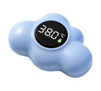 Digital Tub Temperature Gauge - Waterproof Accurate Sensor, Cloud Shape Meter | Intelligent LED Floating Monitor, Smart Visual Water Thermometer For Kids Nursery