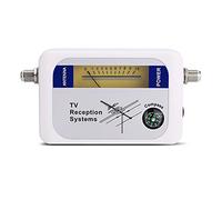 Digital TV Antenna Signal Strength Meter, Mini Finder Digital Aerial Terrestrial Satellite 170-860MHz TV Antenna Strength Meter Detector Receiver for Home Use