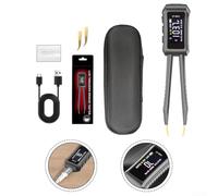 Digital Tweezers Tester ZT-MD1 For SMD Passive Components Supporting Inductance Capacitance Resistance And Diode Testing Functions(ZT-MD1 elbow)