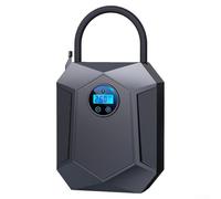 Digital Tyre Inflator Air Compressor 12V Portable with LED Light, 150 PSI Max Pressure, 30L/min Flow Rate for Car Tires, Bicycles and