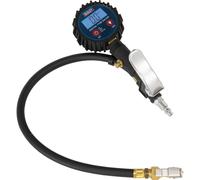DIGITAL Tyre Inflator - Clip-On Connector - Heavy Duty 0.5m Hose - 250PSI MAX