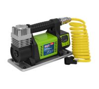 Digital Tyre Inflator/Mini Air Compressor 12V - Sealey MAC04D New