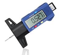 Digital Tyre Tread Depth Gauge - 0-25.4mm/Inch, High Precision 0.03mm, Large LCD Screen, Lightweight