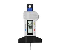 Digital Tyre Tread Depth Gauge - Led Digital Display Screen Tyre Tread Depth Checker | Efficient Data Handling Depth Measuring Tool | Tyre Tread Checker for Trucks, Bicycles, Motorcycles