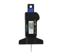 Digital Tyre Tread Depth Gauge - Led Digital Display Screen Tyre Tread Depth Checker | Efficient Data Handling Depth Measuring Tool | Tyre Tread Checker for Trucks, Bicycles, Motorcycles